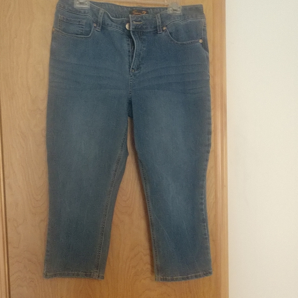 Seven Size 14 capris